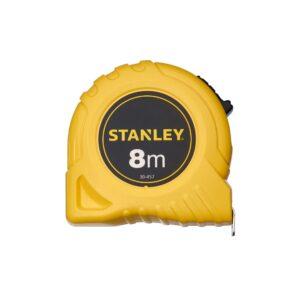 Πλαστικό Μέτρο Κίτρινο Με Λάμα 25mm 8m Stanley